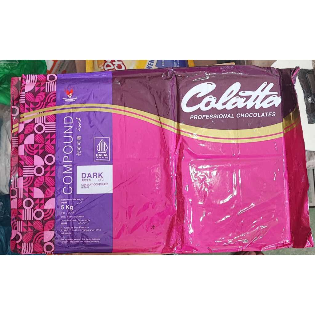 

Colatta Professional Dark Chocolates Compound Repack 1000 Gr / 500 Gr / 250 Gr