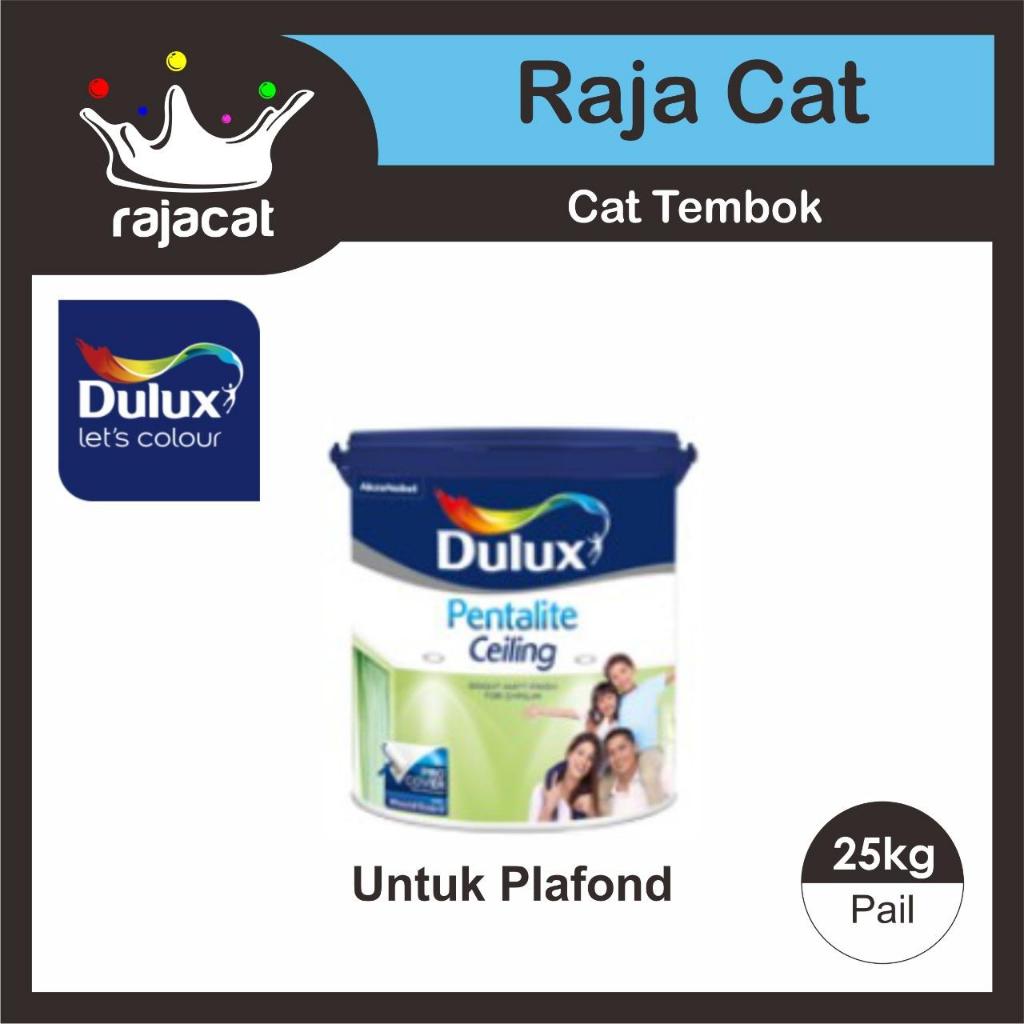 Cat Tembok DULUX PENTALITE CEILING Putih untuk Plafond 25kg