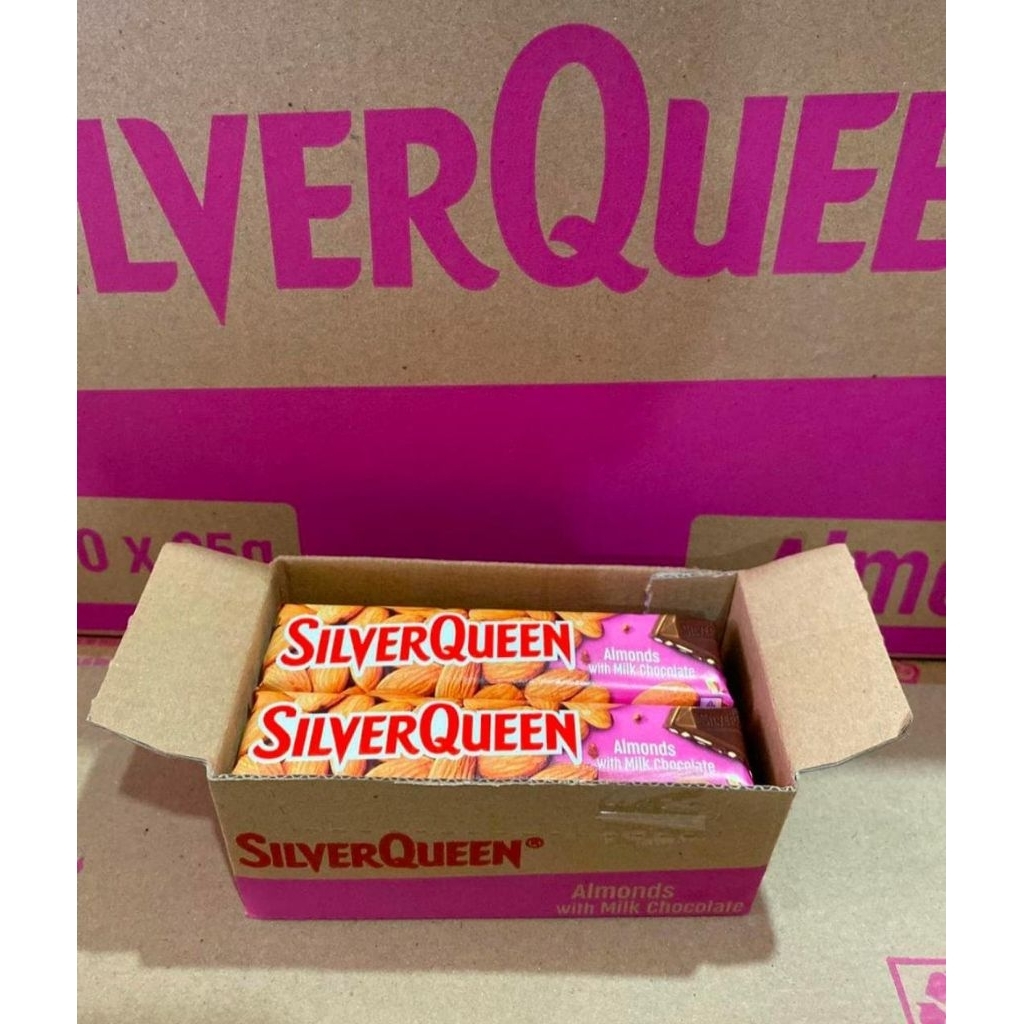 

Silverqueen 25gr 1box isi 10pcs