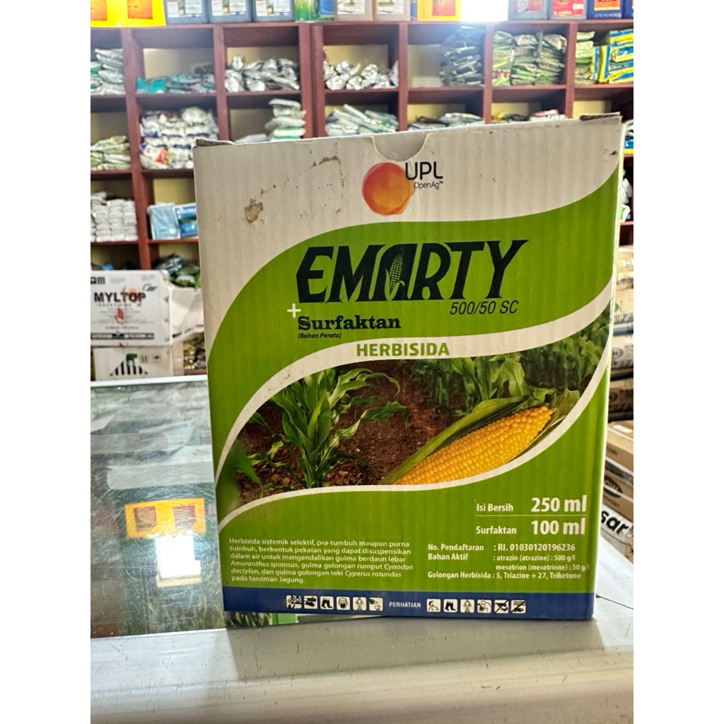 HERBISIDA EMARTY 550SC Kemasan 250ml - HERBISIDA SELEKTIF JAGUNG AMPUH