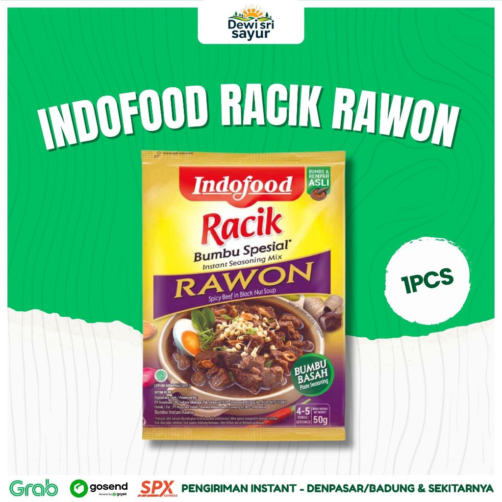 

Indofood Racik Rawon 1 pcs – Dewi Sri Sayur