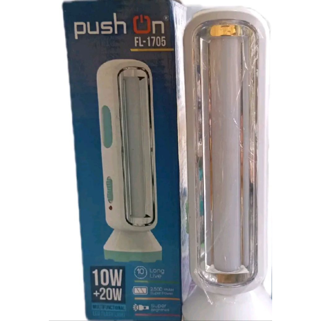 senter cars dan lampu emergency push on