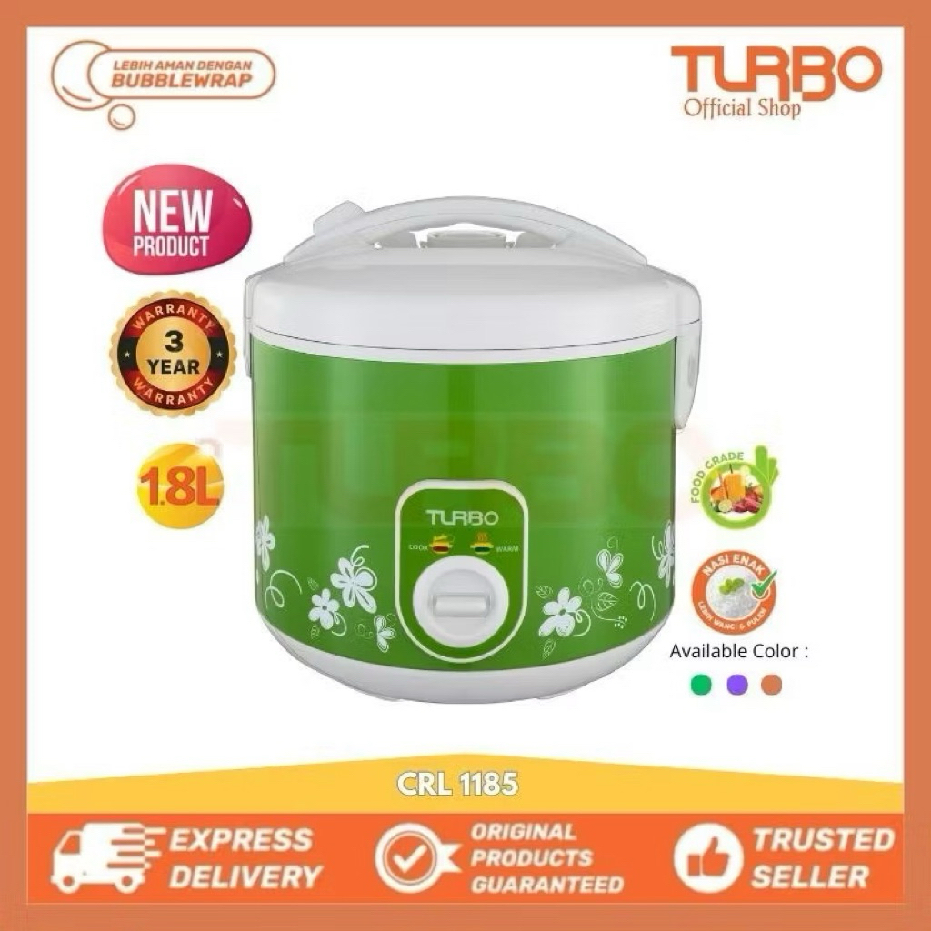 TURBO Rice Cooker CRL1185 | Rice Cooker Turbo 1,8L