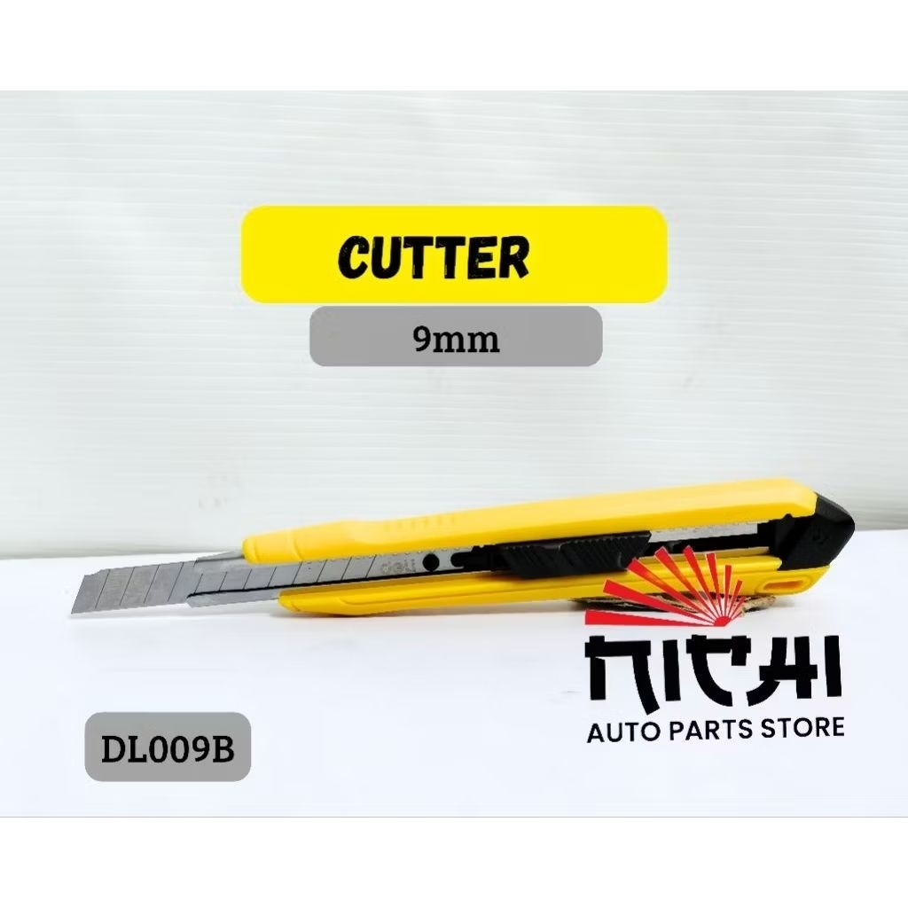 

PISAU CUTTER 9MM DELI DL009B