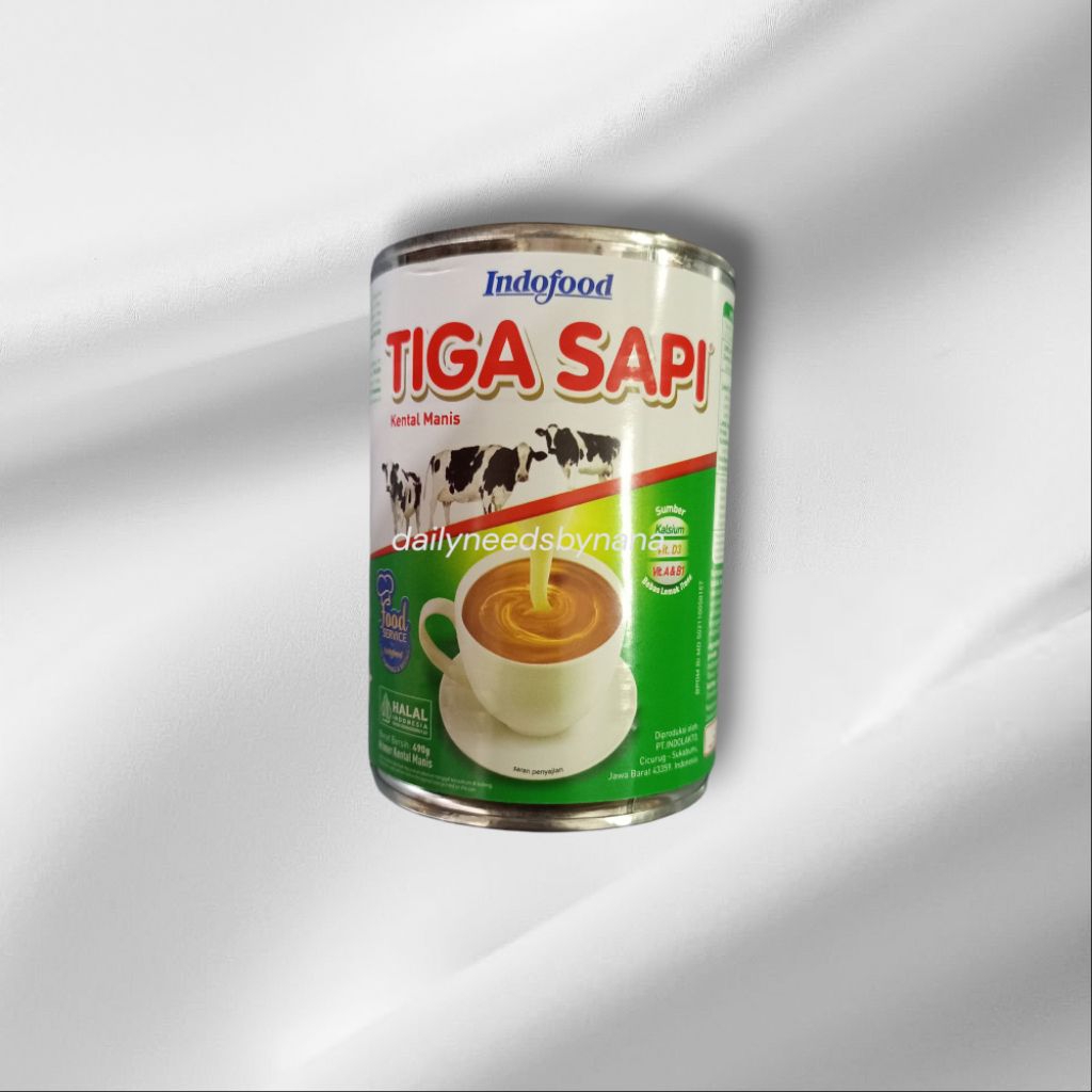 Tiga Sapi Krimer Kental Manis Kaleng