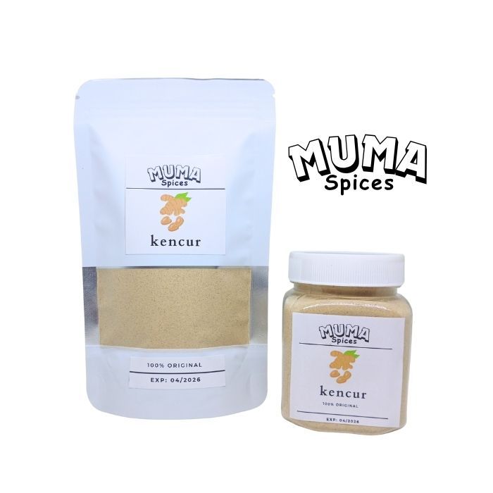 

Kencur Bubuk Muma Spices 50 100 gram Kemasan Botol dan Ziplock