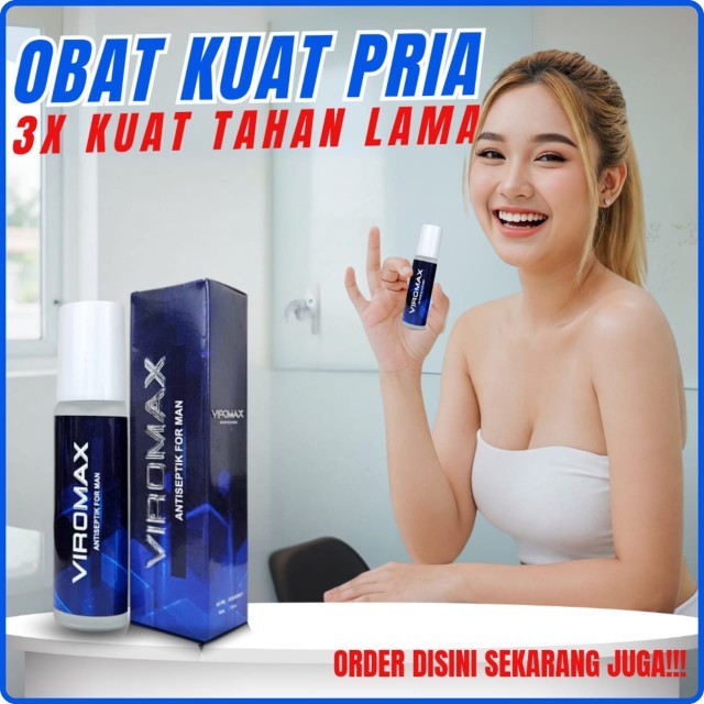 VIROMAX | 0BAT KUAT PRIA TAHAN LAMA 100%ORIGINAL BPOM AMPUH CUKUP OLES SEKALI KUAT MAIN HINGGA PAGI