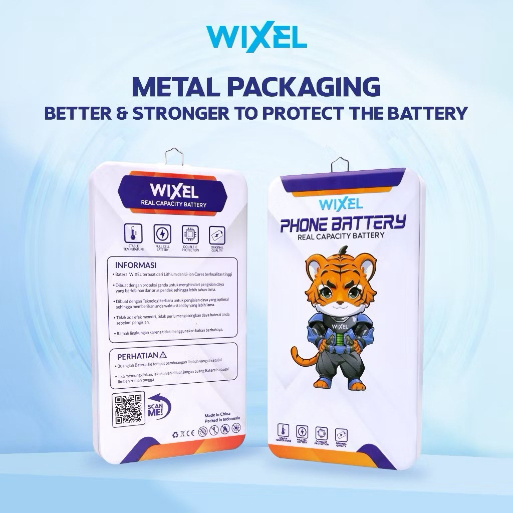 (box12) WIXEL Baterai BN62 6000mAh Long Lasting Double Power Real Capacity Batre Batrai Battery Orig