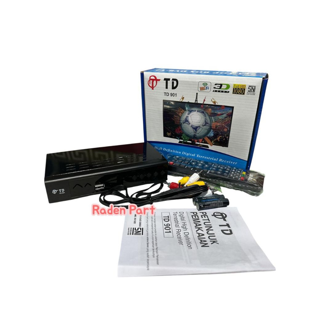 SET BOX TD RECEIVER TV LED/TV TABUNG