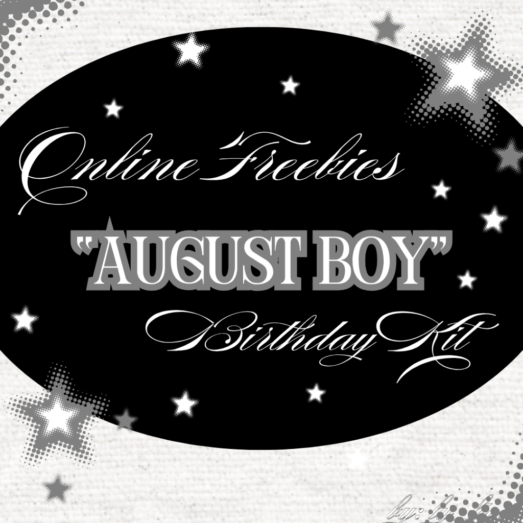 

Birthday Kit August Boy PT.2 by ly_lied
