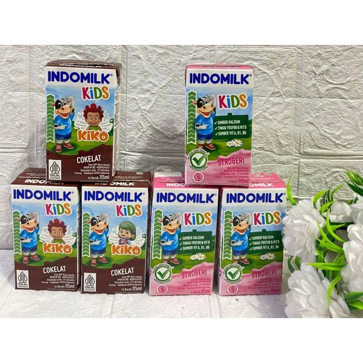 

Susu Indomilk Kids Kotak kemasan 115ml { 1 karton isi 40 pcs }