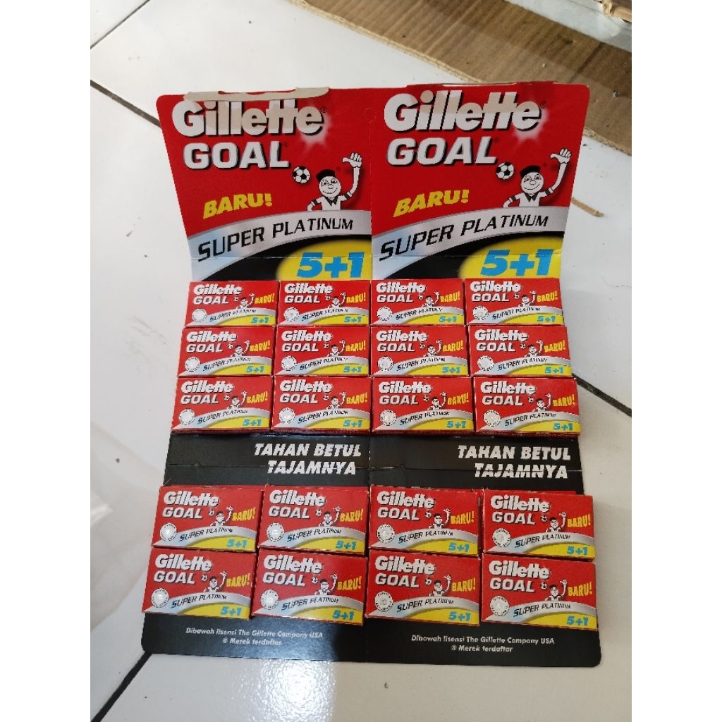 GILLETE 5+1 1 SLOP ISI 10LEMBAR