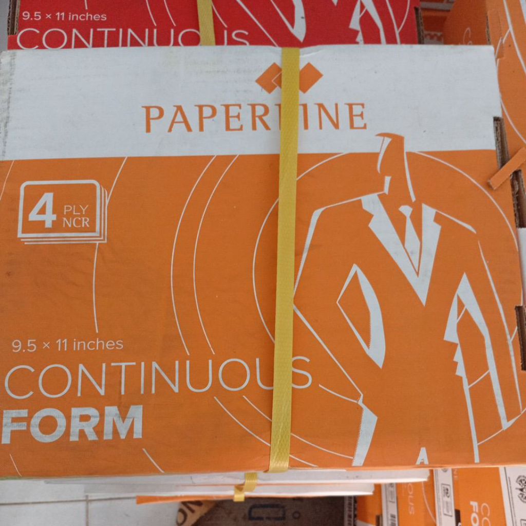 

Continuous Form Paperline 9.5x11 4 Ply W Prs kemasan per box (isi 2000 lembar)
