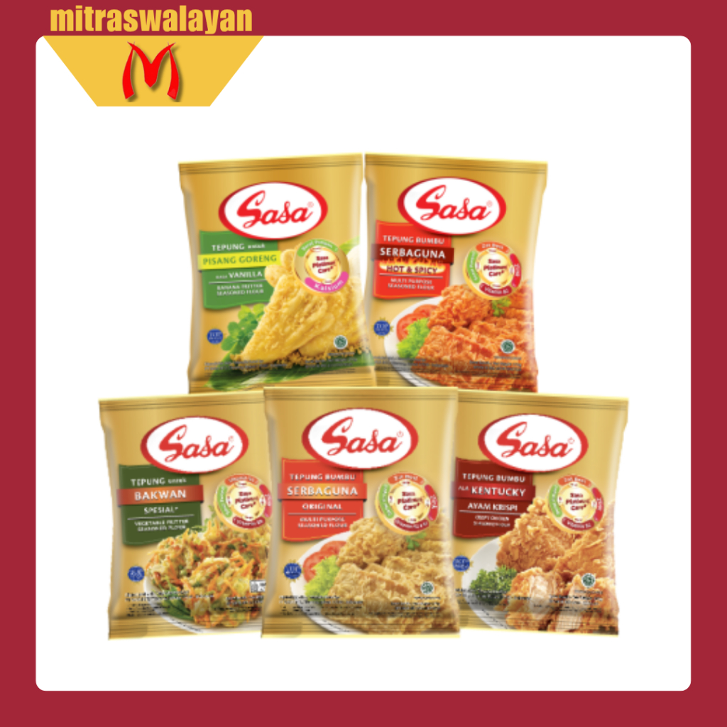 

Sasa Tepung Bumbu Kemasan Ekonomis 210 gr