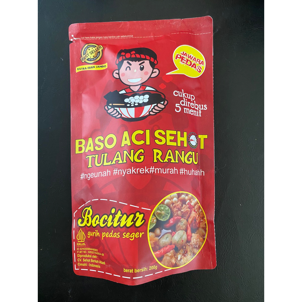 

Baso Aci Sehot Tulang Rangu