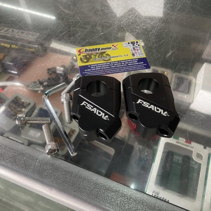 Raiser pengundur stang khusus Honda CRF250 rally 2021 up X ADV black