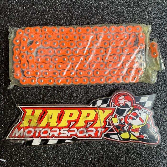 Rantai EK Chain MVXZ2 520- 120 Orange