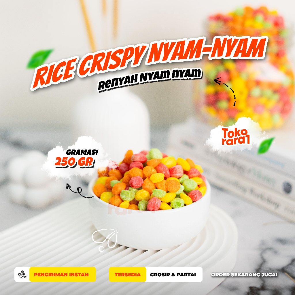 

Nyamnyam Rice Crispy Stik 250grSnack Nyam Nyam