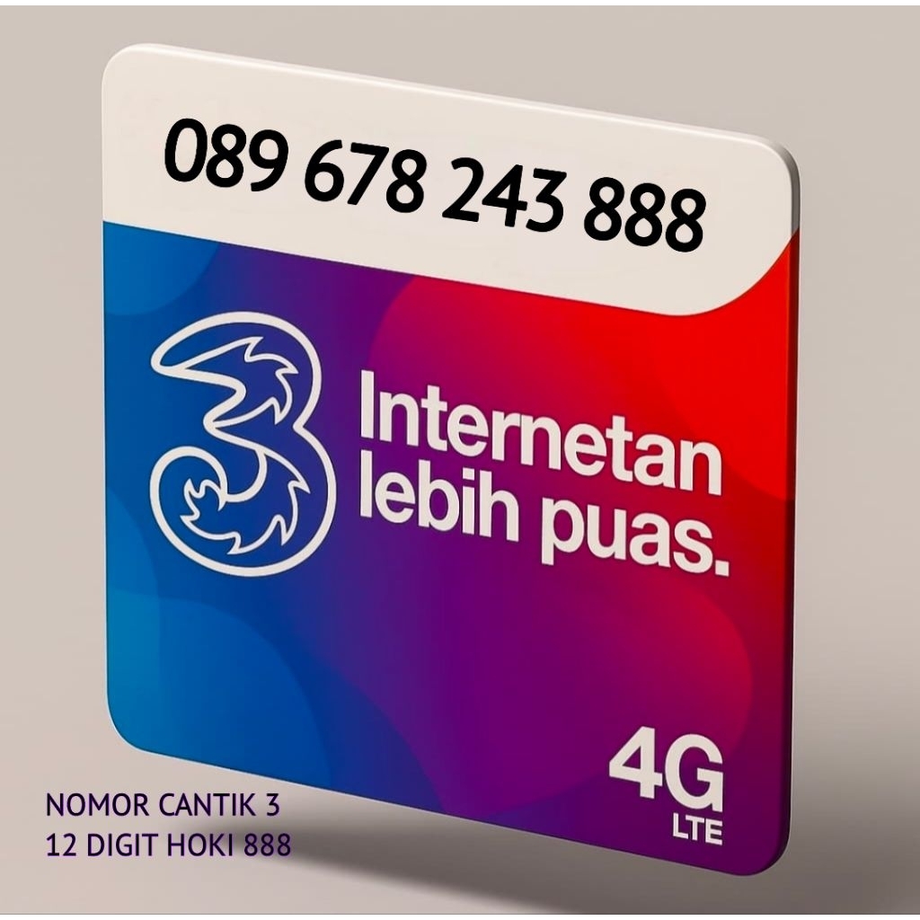 NOMOR CANTIK TRI HOKI 8888888
