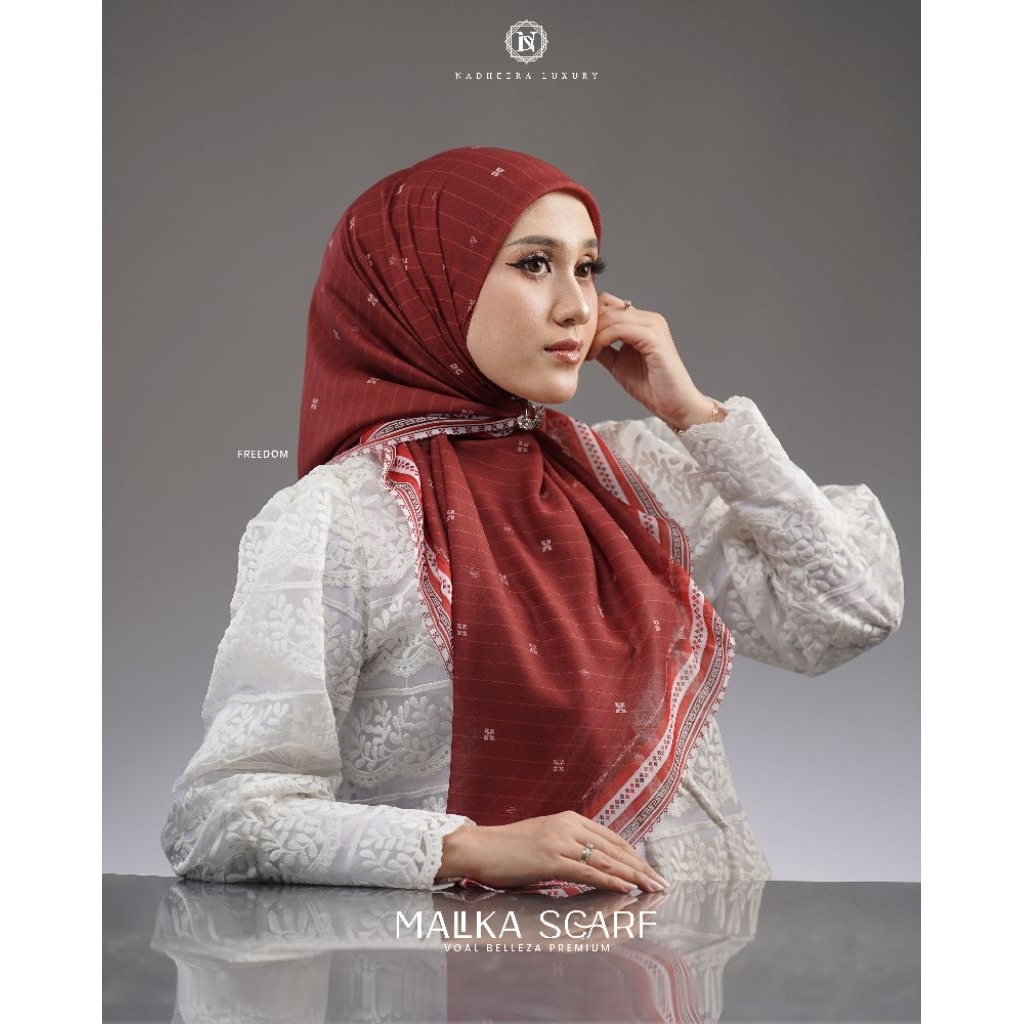 SCARF PROMO // MALIKA SCARF NADHEERA LUXURY TERBARU // SCARF NADHEERA LUXURY TERBARU // NADHEERA LUX
