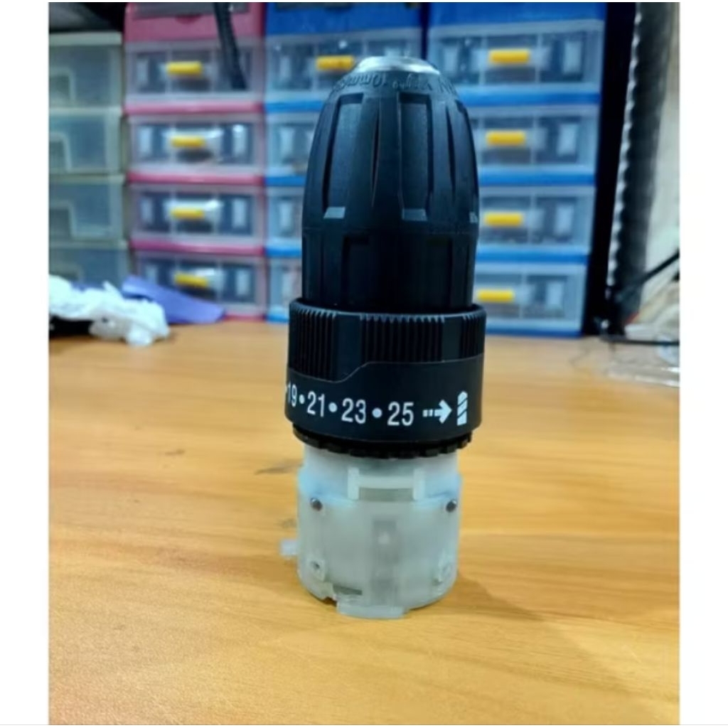 Gearbox bor cordless 10mm Gearbox Bor Berkualitas  12V 16V 21V 24V Gerbok oniversal cocok semua merk