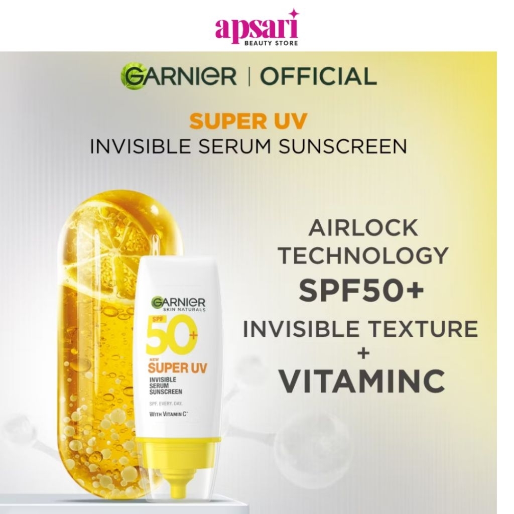 GARNIER Super UV Invisible Serum Sunscreen 30ml