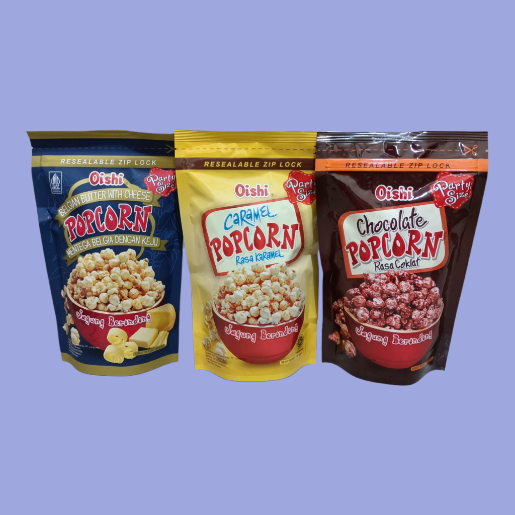 

Oishi Popcorn Snack All Varian [100g]