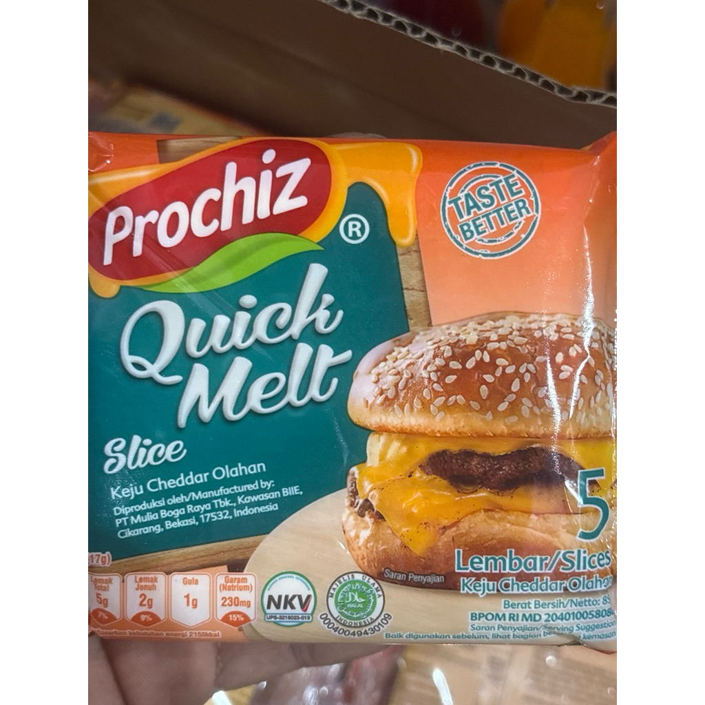 

Keju Pro Chiz Quick Melt Slice 5