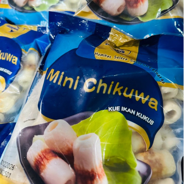 

Giziplus Mini Chikuwa 500gr