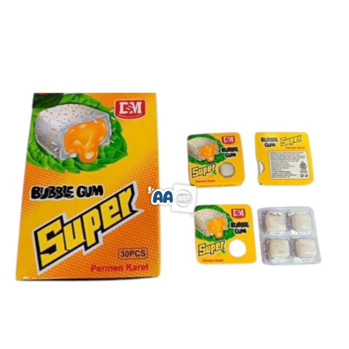 

DSM NANAS BUBBLE GUM SUPER ISI 30