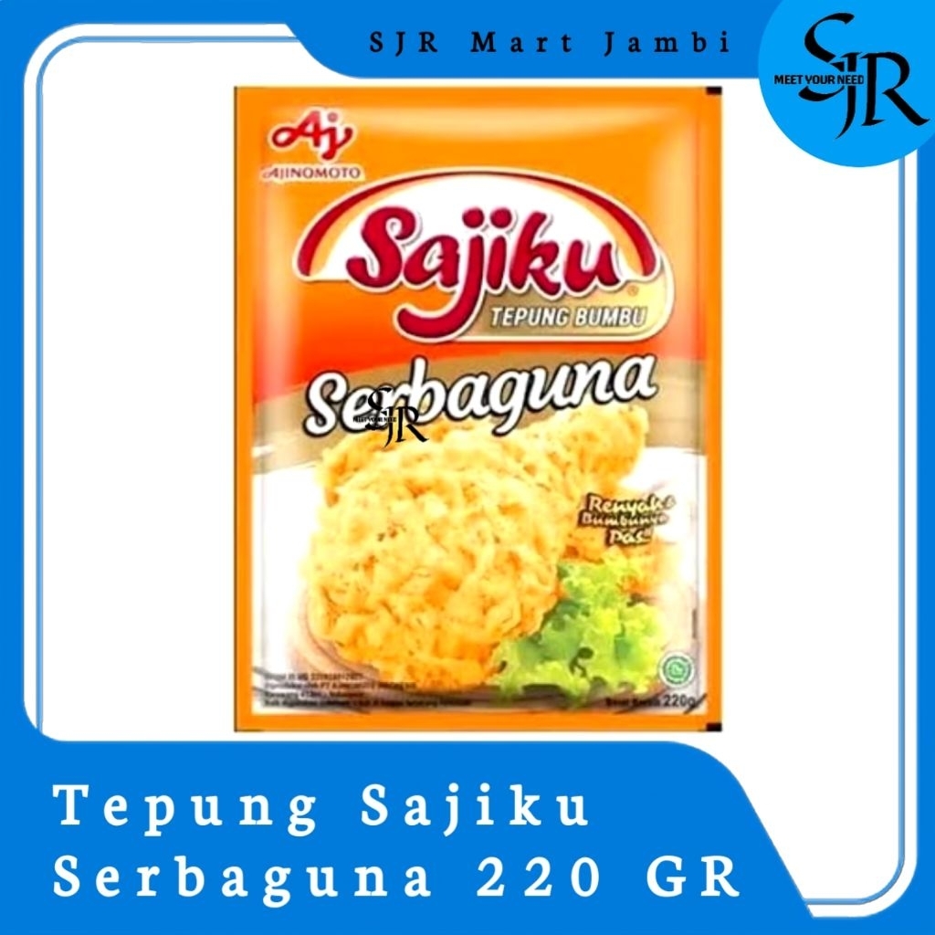 

[Sajiku] Tepung Sajiku Serbaguna | Kemasan 220gr