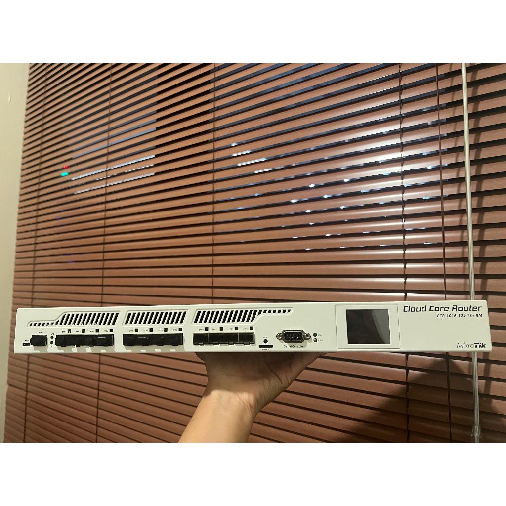 MikroTik CCR 1016 12S 1S+ / CCR 1016 12S 1S+ RM / Mikrotik CCR 1016 / Cloud Core Router 1016-12S-1S+
