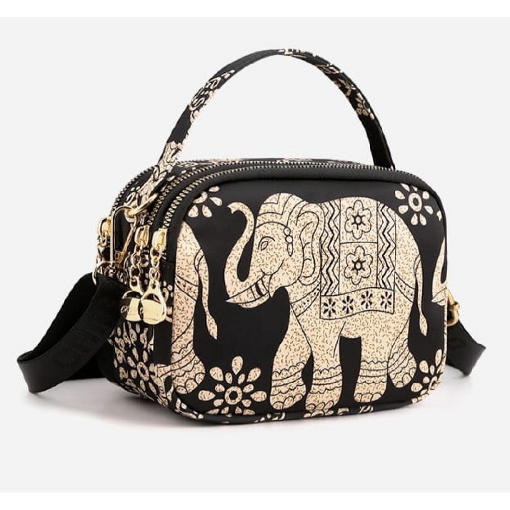 CHIBAO Tas Selempang Motif Gajah 0060-2# Original
