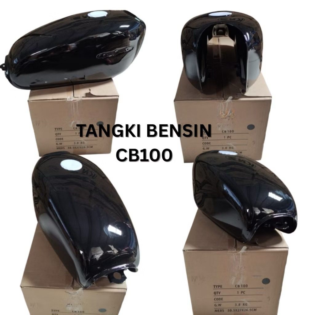 TANGKI BENSIN FUEL TANK CB100 CB 100 K2 HITAM MERAH PUTIH