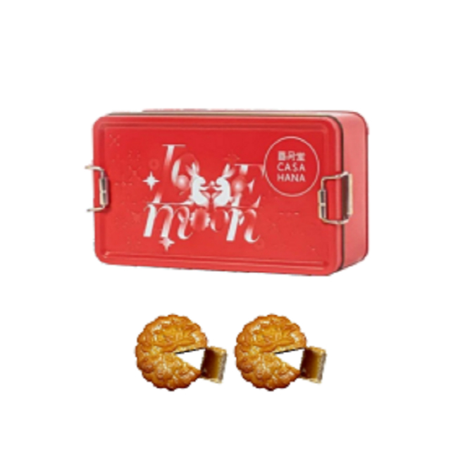 

MOONCAKE CASAHANA HYT 43. LOVE MOON FOR TWO RED 2X170GR