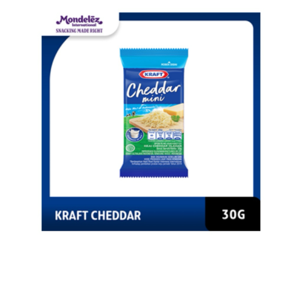 

Kraft Cheddar Mini 30 g – Keju Lezat dan Praktis untuk Segala Hidangan