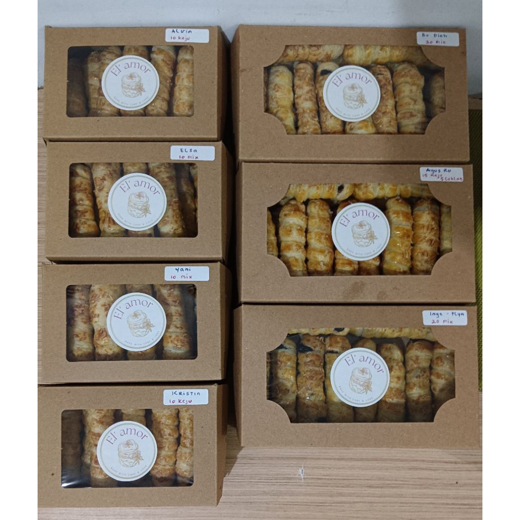 

Cheese roll / choco roll isi 20 pcs