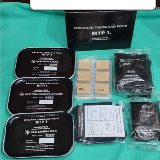 

Ransum Makanan Tambahan Polri Makanan Survival Siap Saji PERDUS