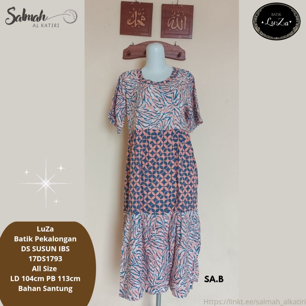 Daster LuZa Batik Pekalongan DS SUSUN IBS (B)