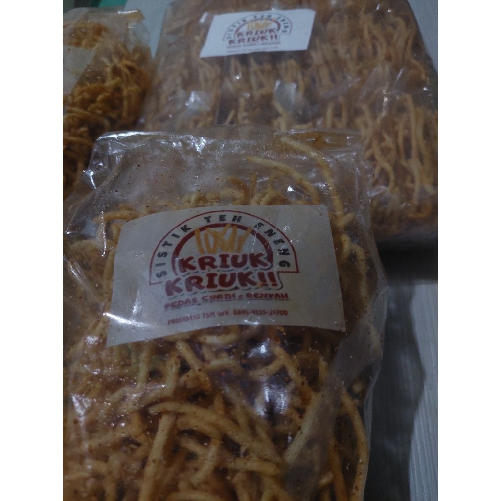 

Sistik Teh Neng Kriuk Kriuk Gurih Lezat Mantap... 500gr