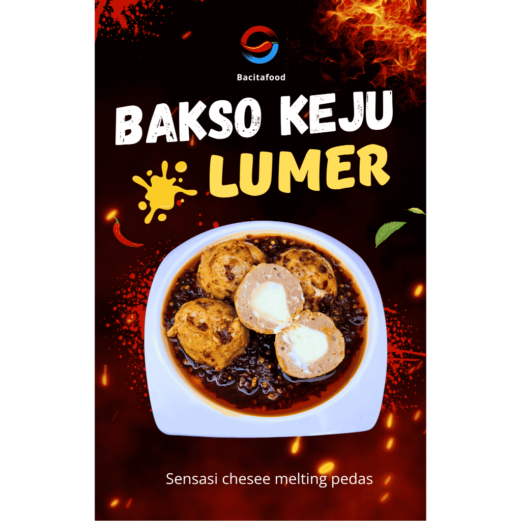 

Bakso Keju Lumer SesasI Chese Melting Pedas ( KHUSUS PULAW JAWA )