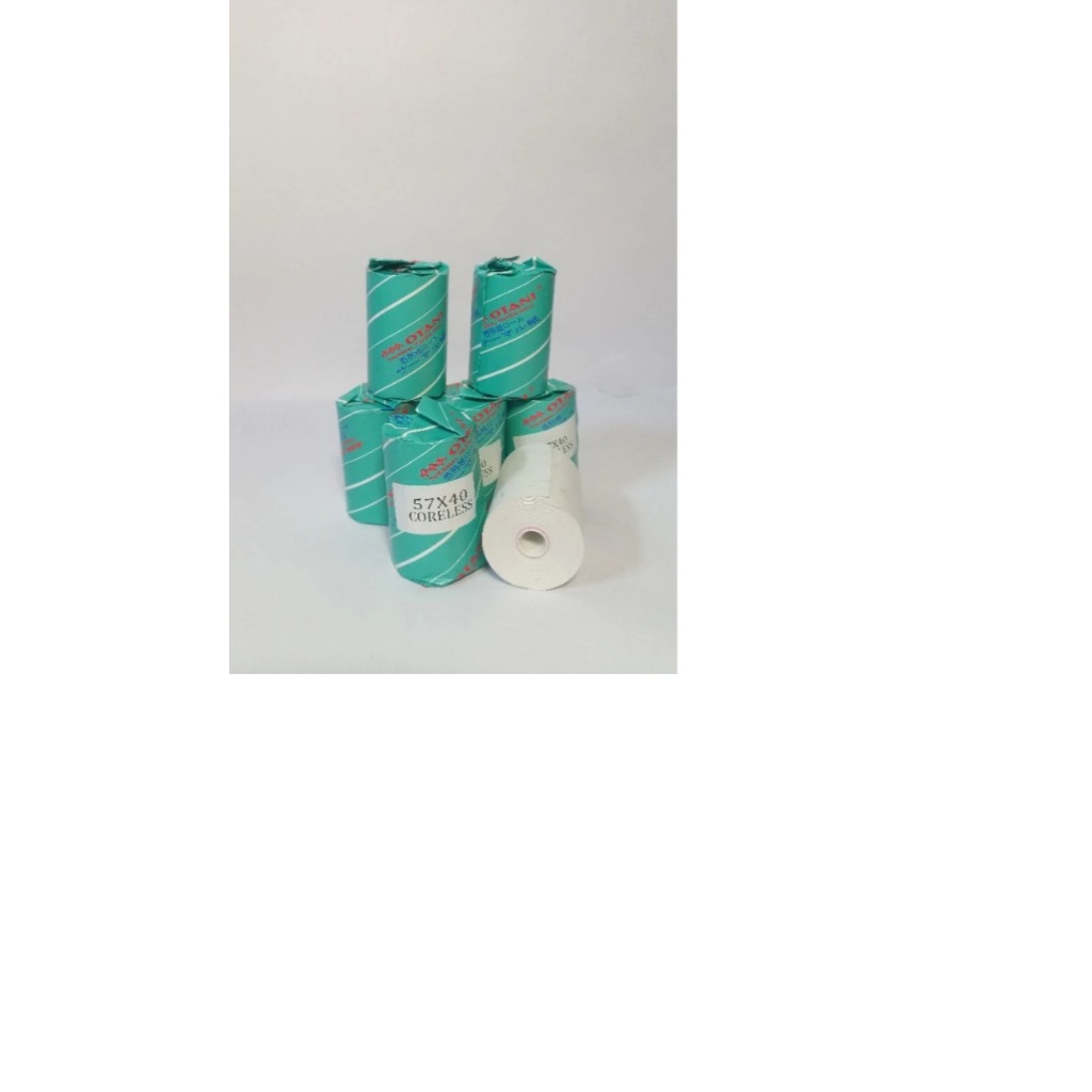 

Kertas Struk Thermal 57x40 mm Coreless OTANI Thermal Struk Kasir (1 Pcs)