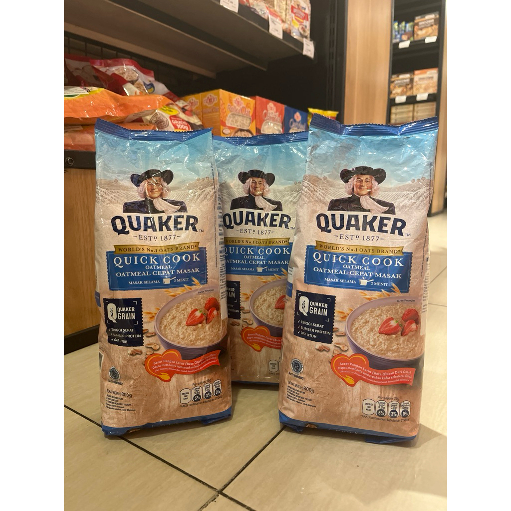 

Quaker Quick Cook Oatmeal 800gr
