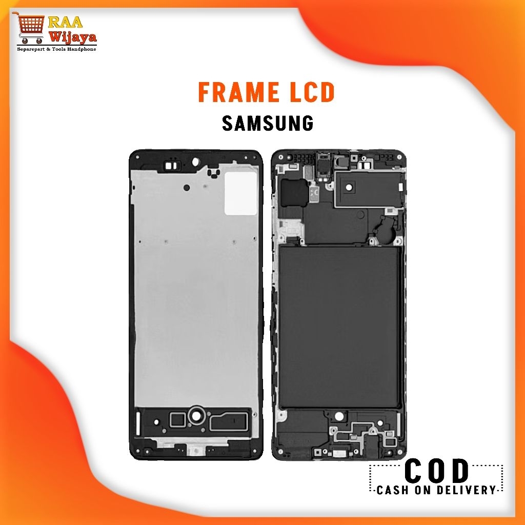 FRAME LCD SAMSUNG GALAXY A71 /A715 TULANG TENGAH LCD