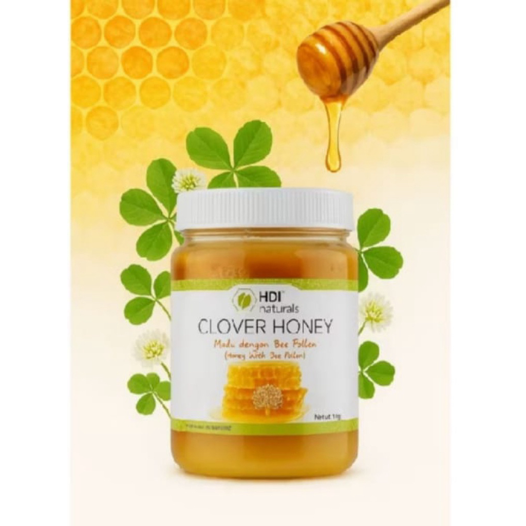 

Madu Clover Honey 1kg Original Exp 12/2028