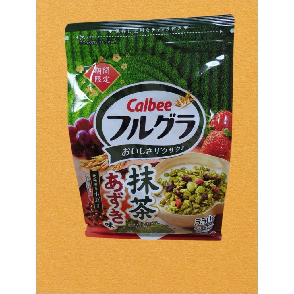 

Calbee Frugra Matcha Azuki Flavor 550g