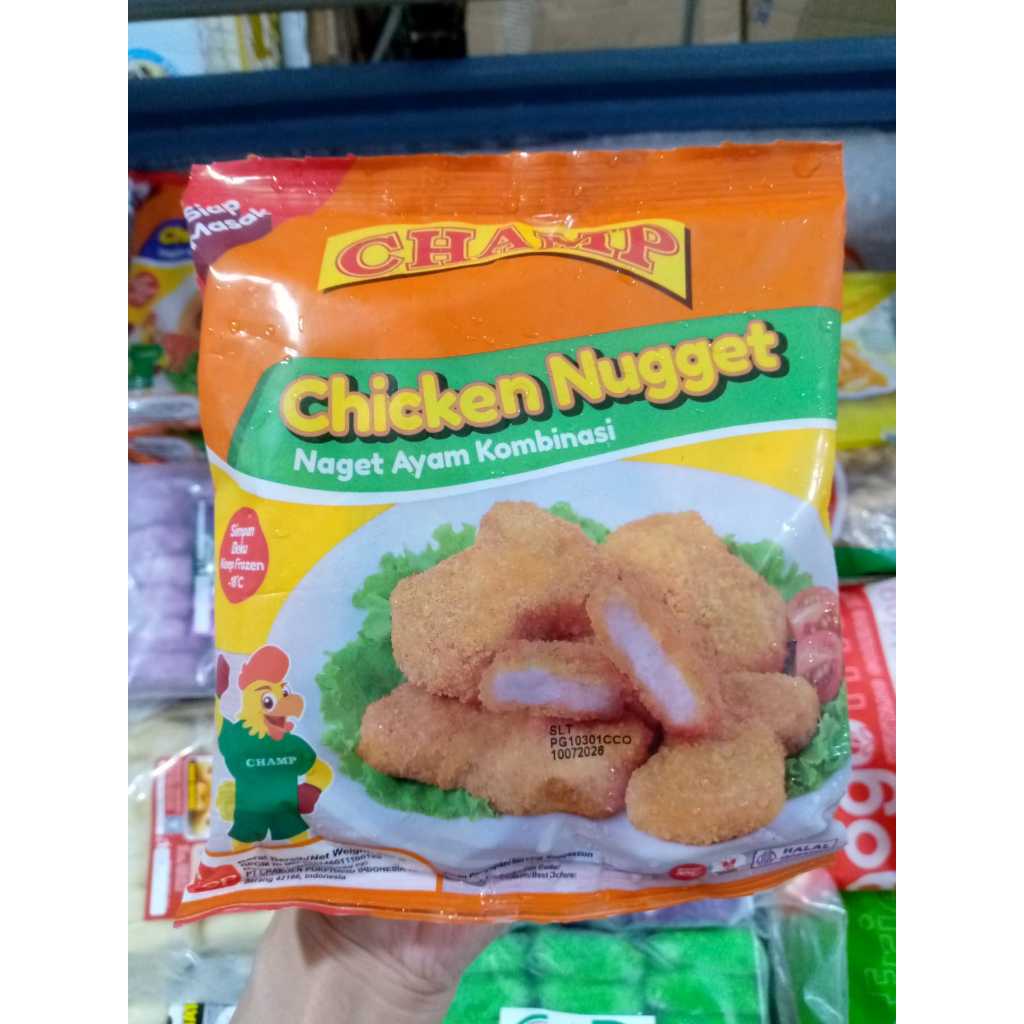 

champ chicken nugget 225gr