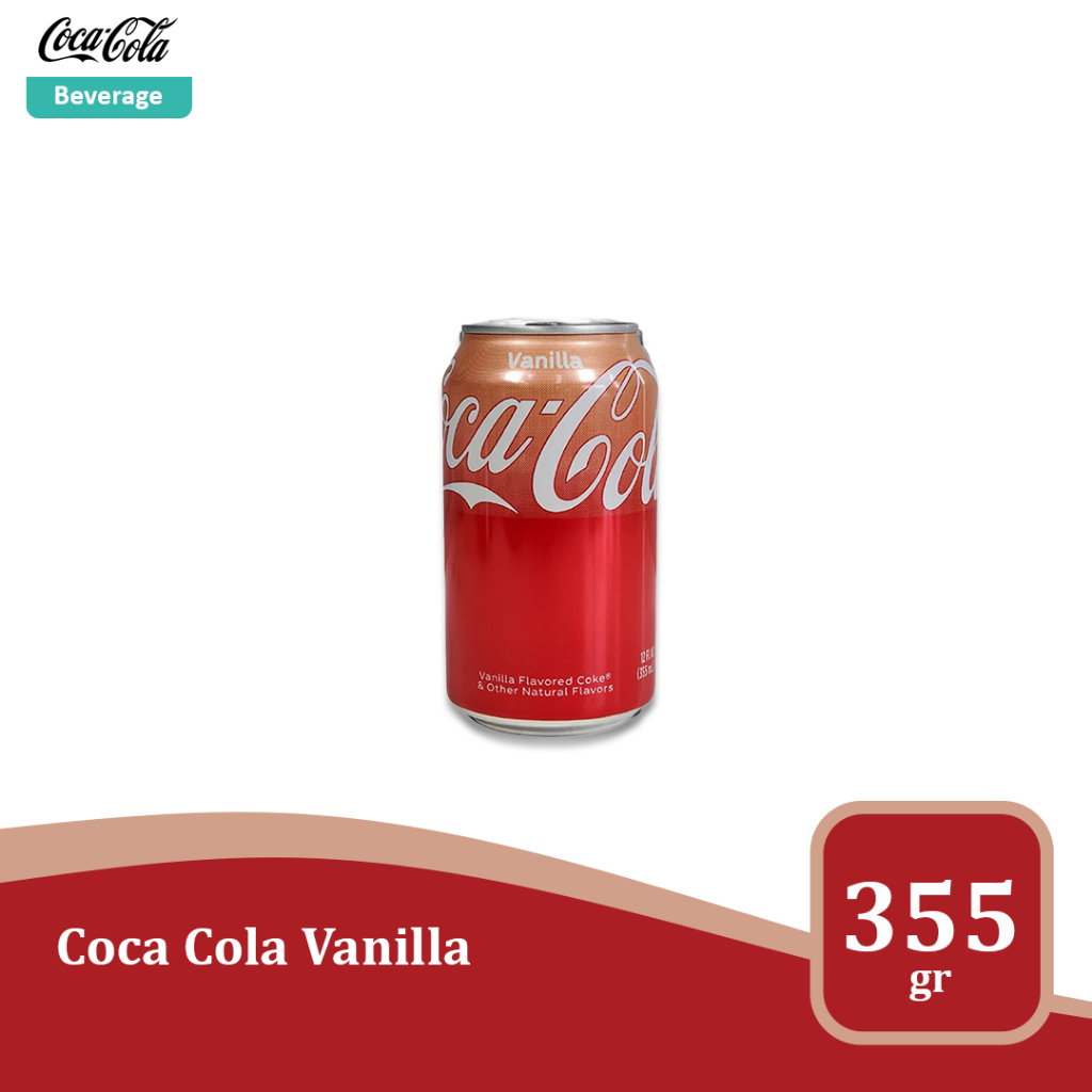 

Coca Cola Vanilla 12 fl oz - Minuman Impor USA