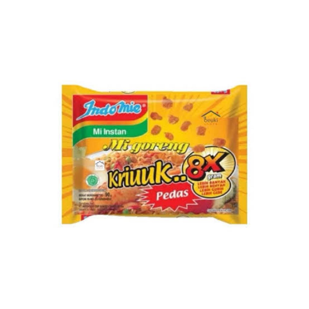

Indomie goreng kriuk pedas 8x