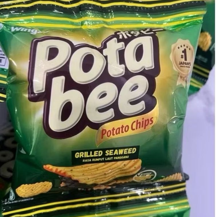 

Pota bee rasa rumput laut ( isi 10pcs/ renceng )